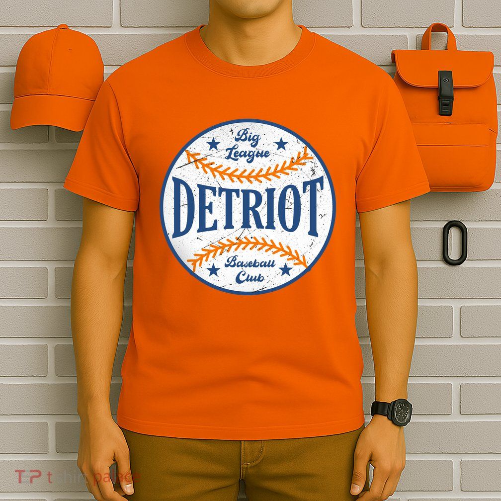 Detroit Big League Baseball Club T-Shirt