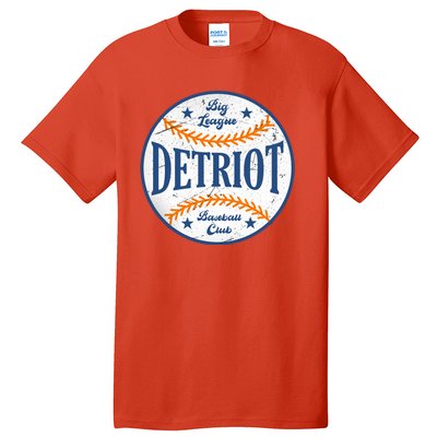 Detroit Big League Baseball Club Tall T-Shirt