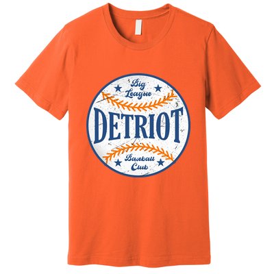 Detroit Big League Baseball Club Premium T-Shirt