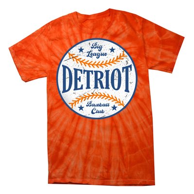 Detroit Big League Baseball Club Tie-Dye T-Shirt