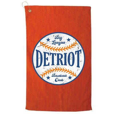 Detroit Big League Baseball Club Golf Towel