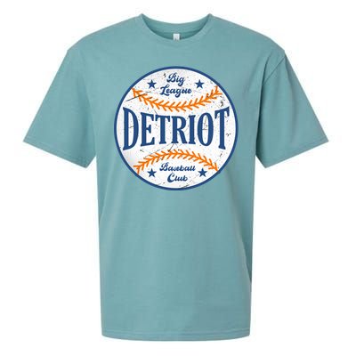 Detroit Big League Baseball Club Sueded Cloud Jersey T-Shirt