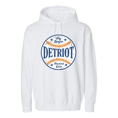 Detroit Big League Baseball Club Garment-Dyed Fleece Hoodie