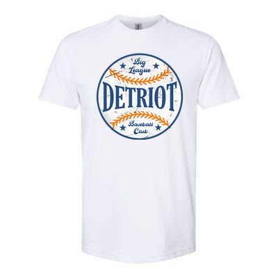 Detroit Big League Baseball Club Softstyle CVC T-Shirt