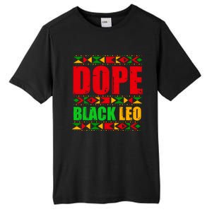 Dope Black Leo Black History Month Melanin African Tall Fusion ChromaSoft Performance T-Shirt