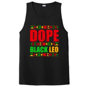 Dope Black Leo Black History Month Melanin African PosiCharge Competitor Tank