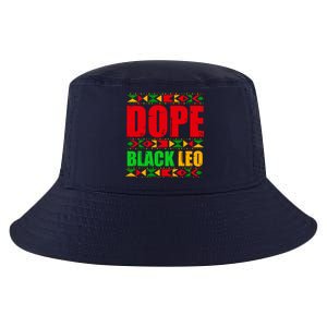 Dope Black Leo Black History Month Melanin African Cool Comfort Performance Bucket Hat