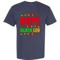 Dope Black Leo Black History Month Melanin African Garment-Dyed Heavyweight T-Shirt