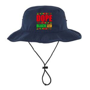 Dope Black Leo Black History Month Melanin African Legacy Cool Fit Booney Bucket Hat