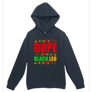 Dope Black Leo Black History Month Melanin African Urban Pullover Hoodie