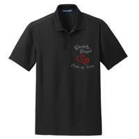 Double Blessed Mom Of Twins Perfect Mother's Day Dry Zone Grid Polo