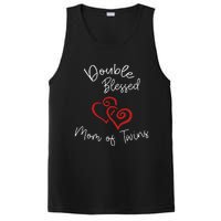 Double Blessed Mom Of Twins Perfect Mother's Day PosiCharge Competitor Tank