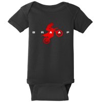 Dirt Bike Motocross Dirt Bike Motocross Baby Bodysuit