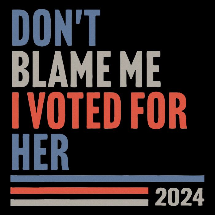 DonT Blame Me I Voted For Her T-Shirt