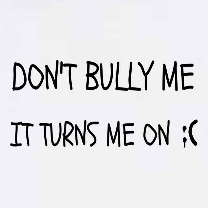 DONT BULLY ME IT TURNS ME ON Garment-Dyed Sweatshirt
