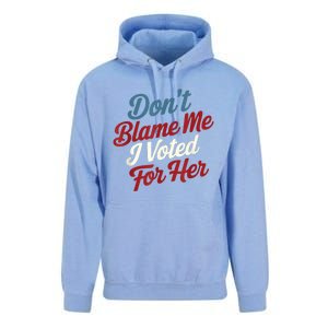 DonT Blame Me I Voted For Her Kamala Harris 2024 Unisex Surf Hoodie