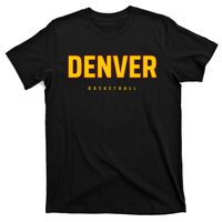 Denver Basketball Mile City High Colorado Practice Jersey T-Shirt