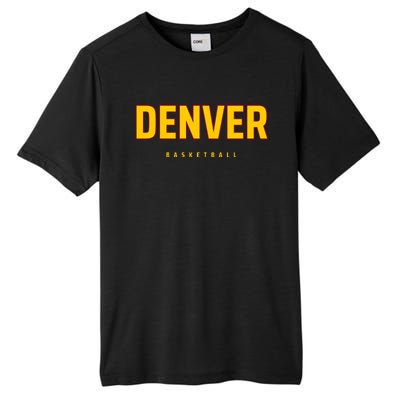 Denver Basketball Mile City High Colorado Practice Jersey Tall Fusion ChromaSoft Performance T-Shirt