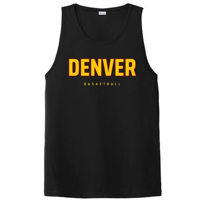 Denver Basketball Mile City High Colorado Practice Jersey PosiCharge Competitor Tank