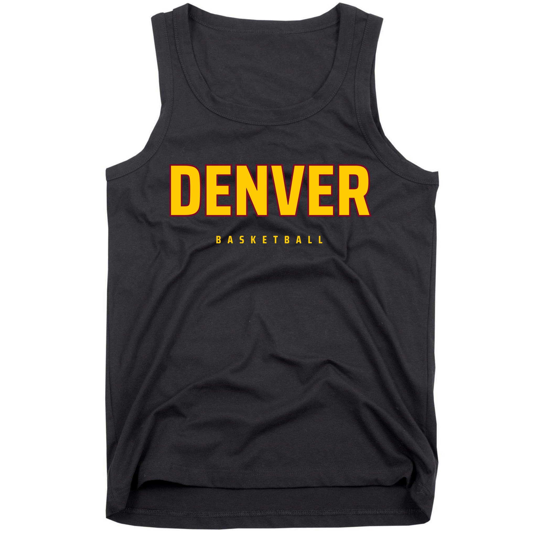 Denver Basketball Mile City High Colorado Practice Jersey Tank Top