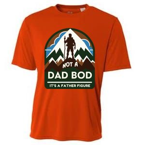 Dad Bod Mountain Father Figure Dad Bod Father Figure Cute Gift Cooling Performance Crew T-Shirt