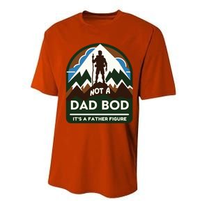 Dad Bod Mountain Father Figure Dad Bod Father Figure Cute Gift Performance Sprint T-Shirt