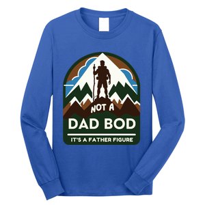 Dad Bod Mountain Father Figure Dad Bod Father Figure Cute Gift Long Sleeve Shirt