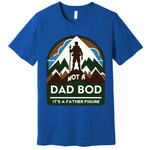 Dad Bod Mountain Father Figure Dad Bod Father Figure Cute Gift Premium T-Shirt