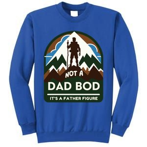 Dad Bod Mountain Father Figure Dad Bod Father Figure Cute Gift Tall Sweatshirt