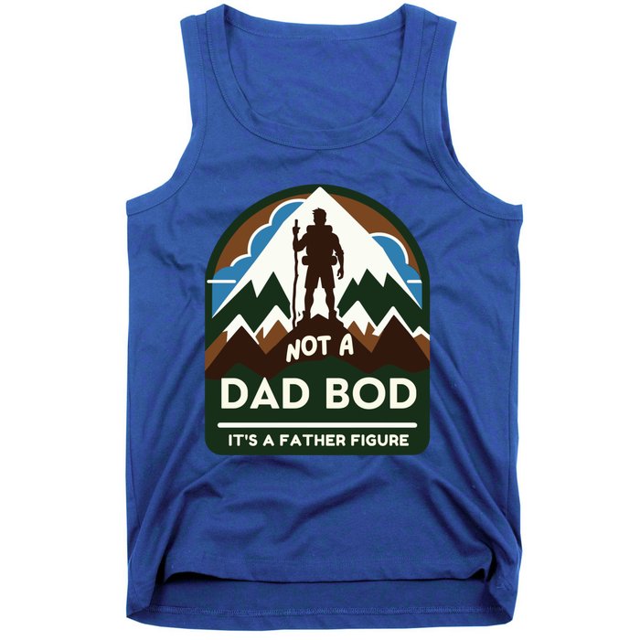 Dad Bod Mountain Father Figure Dad Bod Father Figure Cute Gift Tank Top