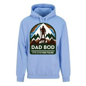 Dad Bod Mountain Father Figure Dad Bod Father Figure Cute Gift Unisex Surf Hoodie