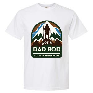 Dad Bod Mountain Father Figure Dad Bod Father Figure Cute Gift Garment-Dyed Heavyweight T-Shirt