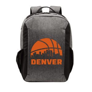 Denver Basketball Mile High 5280 Vector Backpack