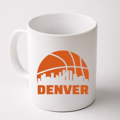 Denver Basketball Mile High 5280 Coffee Mug