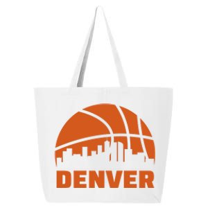 Denver Basketball Mile High 5280 25L Jumbo Tote