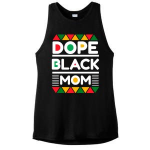 Dope Black Mom Mothers Day African American S Moms Gift Ladies PosiCharge Tri-Blend Wicking Tank