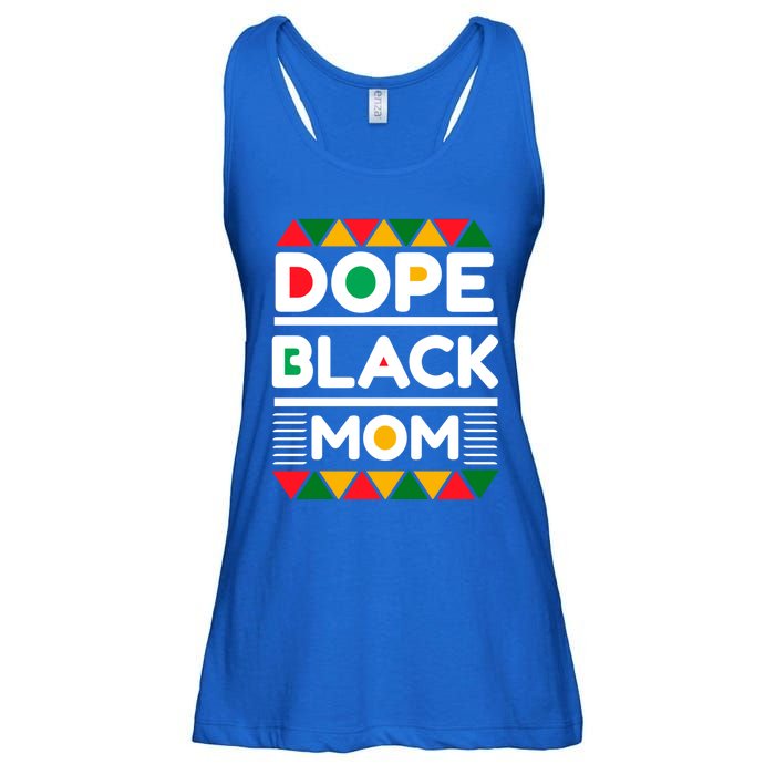 Dope Black Mom Mothers Day African American S Moms Gift Ladies Essential Flowy Tank