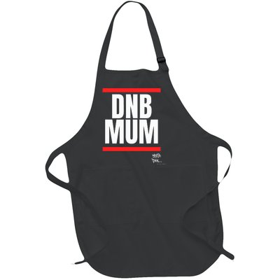 Drum Bass Merch Dnb Mum Rave Jungle Dance Full-Length Apron With Pockets