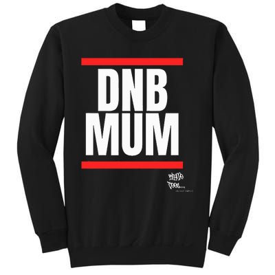 Drum Bass Merch Dnb Mum Rave Jungle Dance Sweatshirt