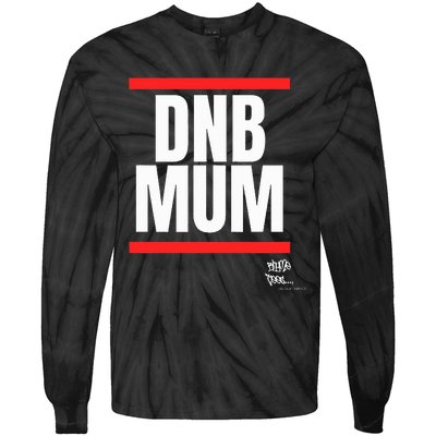 Drum Bass Merch Dnb Mum Rave Jungle Dance Tie-Dye Long Sleeve Shirt