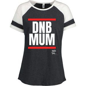 Drum Bass Merch Dnb Mum Rave Jungle Dance Enza Ladies Jersey Colorblock Tee