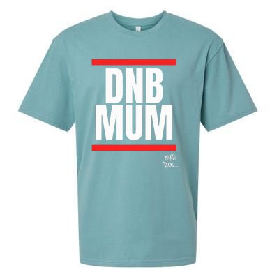 Drum Bass Merch Dnb Mum Rave Jungle Dance Sueded Cloud Jersey T-Shirt