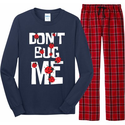 Don't Bug Me Entomophile Entomology Zoology Ladybug Long Sleeve Pajama Set