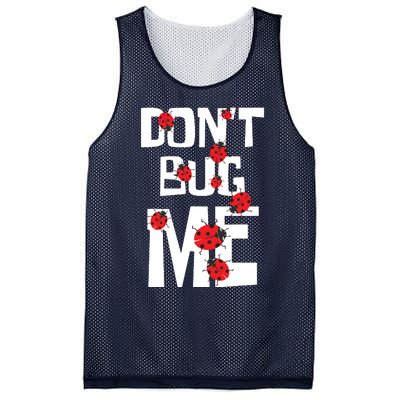 Don't Bug Me Entomophile Entomology Zoology Ladybug Mesh Reversible Basketball Jersey Tank