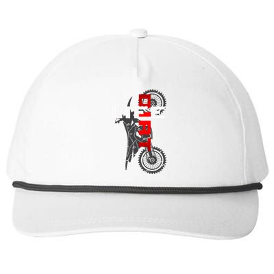 Dirt Bike Motocross Apparel Dirt Bike Motocross Snapback Five-Panel Rope Hat