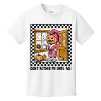 DonT Bother Me Until Fall Halloween Boo Pumpkin Patch Ghost Kids T-Shirt