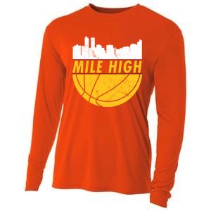 Denver Basketball Mile High 5280 Cooling Performance Long Sleeve Crew