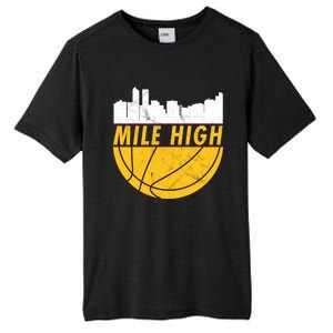 Denver Basketball Mile High 5280 Tall Fusion ChromaSoft Performance T-Shirt