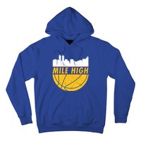 Denver Basketball Mile High 5280 Hoodie