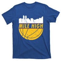 Denver Basketball Mile High 5280 T-Shirt